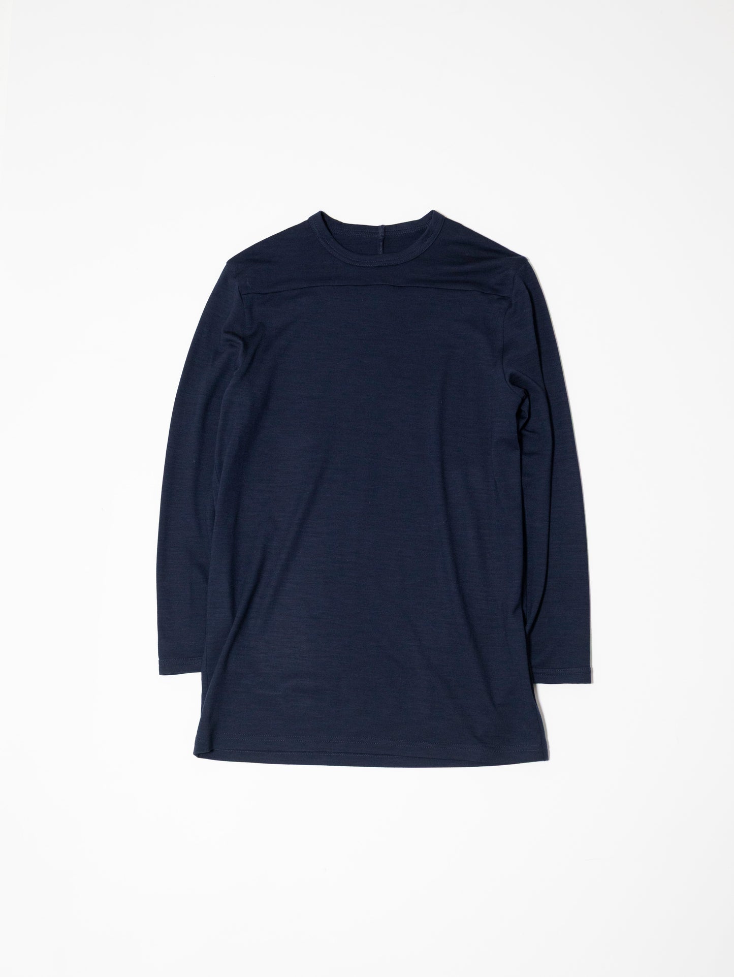 Wool long-sleeve T-shirt