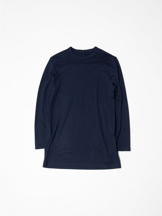 Wool long-sleeve T-shirt